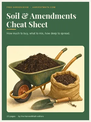 Cover of The Soil & Amendments Cheat Sheet