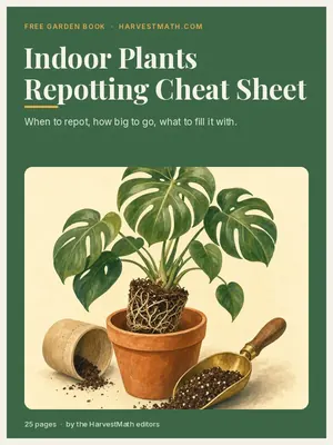 Cover of The Indoor Plants Repotting Cheat Sheet
