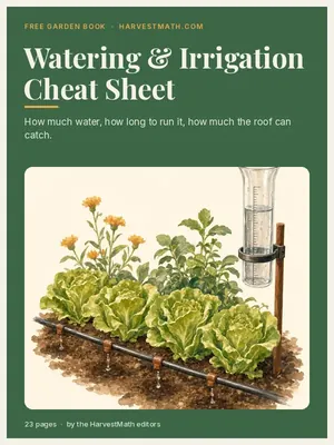 Cover of The Watering & Irrigation Cheat Sheet